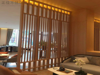 木纹万搏线上平台-万搏一站式服务官网方管装饰效果图